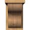 Ekena Millwork Carmel Smooth Corbel w/Backplate, Western Red Cedar, 7 1/2"W x 12"D x 12"H COR08X12X12CAR01SWR - alternate 4